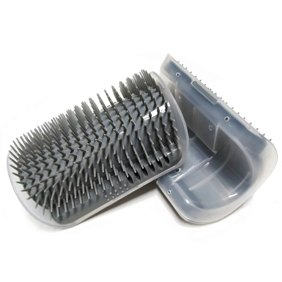 4 Pcs Cat Brush Cat Corner Self Groomer Softer Pet Wall Corner Massage Comb Corner Scratcher Pet Grooming Brush Comb Grooming